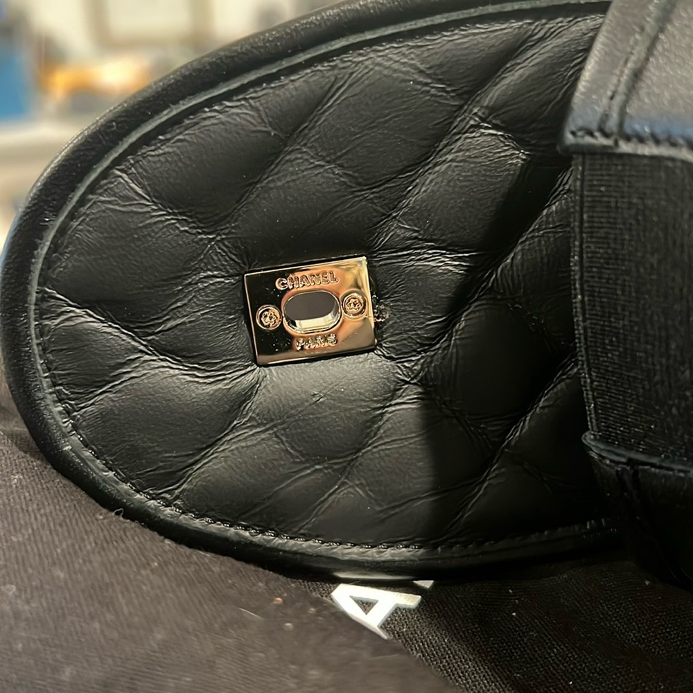 WOMENS Chanel Padlock Quilted Pillow Top TURN LOCK Loafers Size 38.5 - Picture 4 of 17